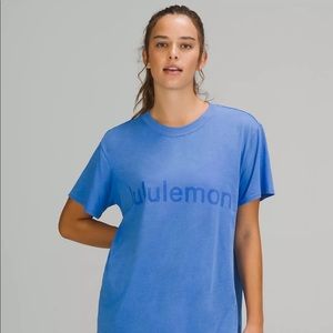 NWT Lululemon All Yours Graphic Tee Vitasea Blue Nile 8